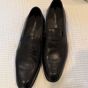Nordstrom Men's Elegant Black Slip-On Loafers